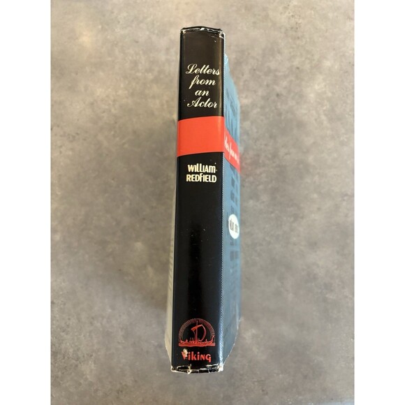 Letters from an Actor by William Redfield First Ed First Print 1967 Viking Press - Picture 2 of 4